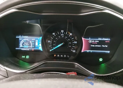 2013 Ford Fusion Energi Titanium z USA, uszkodzony, nr VIN 3FA6P0SU3DR373700